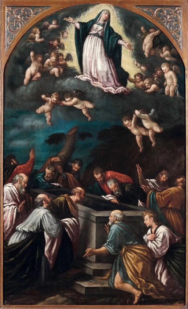 Francesco Bassano-124-Assunzione della Vergine